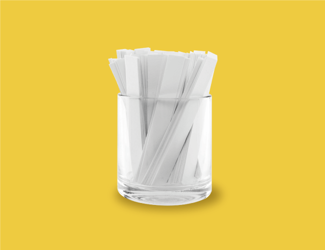 bottiglia di strisce di profumo