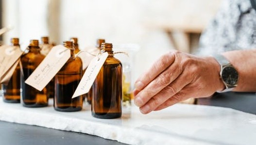 Why are denser perfumes used in winter?